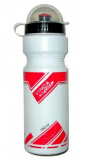Vinca Sport, Фляга с защитой от пыли 750мл, белая с красным, VSB 21 red
