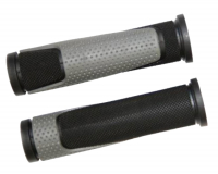 Грипсы резиновые, 95 мм, HL-G305-1-77, 2-х компон., черные-серые