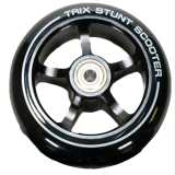 TRIX, Колесо для трюковых самокатов, диаметр 110 мм, с подшипниками, алюм. обод