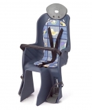 Кресло детское, крепление на багажник, нагрузка до 22 кг YC-841 gray (размер 310x750x310 mm)