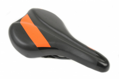 HONGFEI, Седло черный/оранжевый, HF-AZ-6085-01 280x160 мм