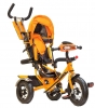 Трехколесный детский велосипед TRIX HG-T50, черно-оранжевый