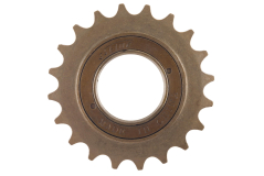 Трещотка 1ск 14T для BMX велосипедов, для  цепи 1/2"х1/8", коричневая