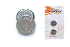 TRIX, Батарейки СR2032, блистер 2 шт