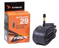 TRIX, Камера 29x1,75-2,10 AV автониппель, Schrader 48мм, бутил