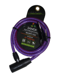 Vinca Sport, Велозамок 8*1200мм, фиолетовый, VS 102.102 violet